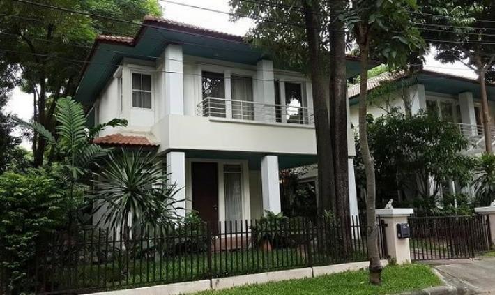ให้เช่าบ้านเดี่ยว 2 ชั้น Bangkok Villa เลียบทางด่วนเอกมัย-รามอินทรา เนื้อที่ 62 ตรว 